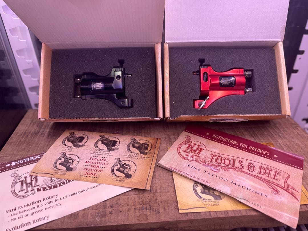 タトゥーマシン　BY HM tattoo machine お得セット　和彫り