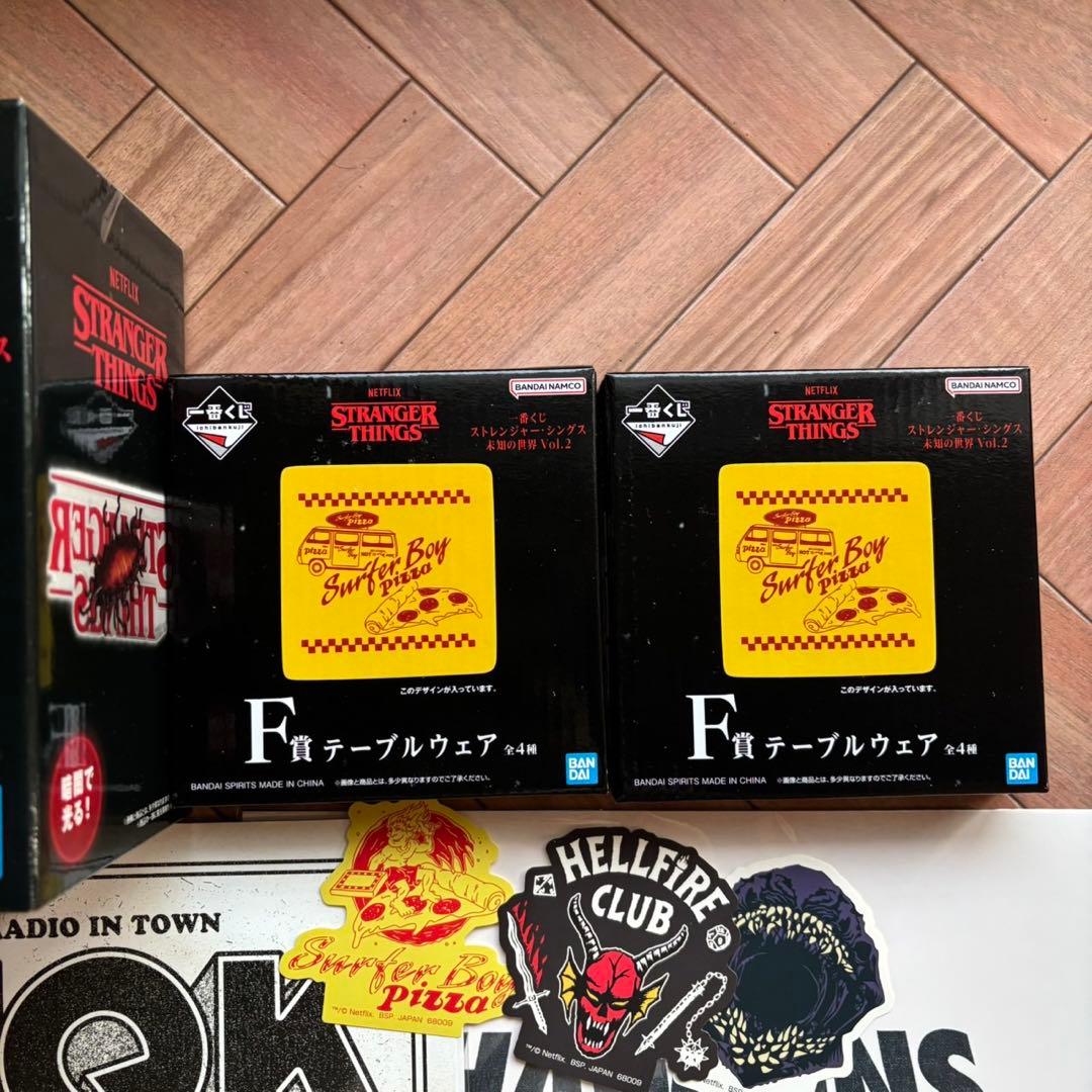 一番くじ ストレンジャーシングス セット A賞 F H G ブロマイド ポスター