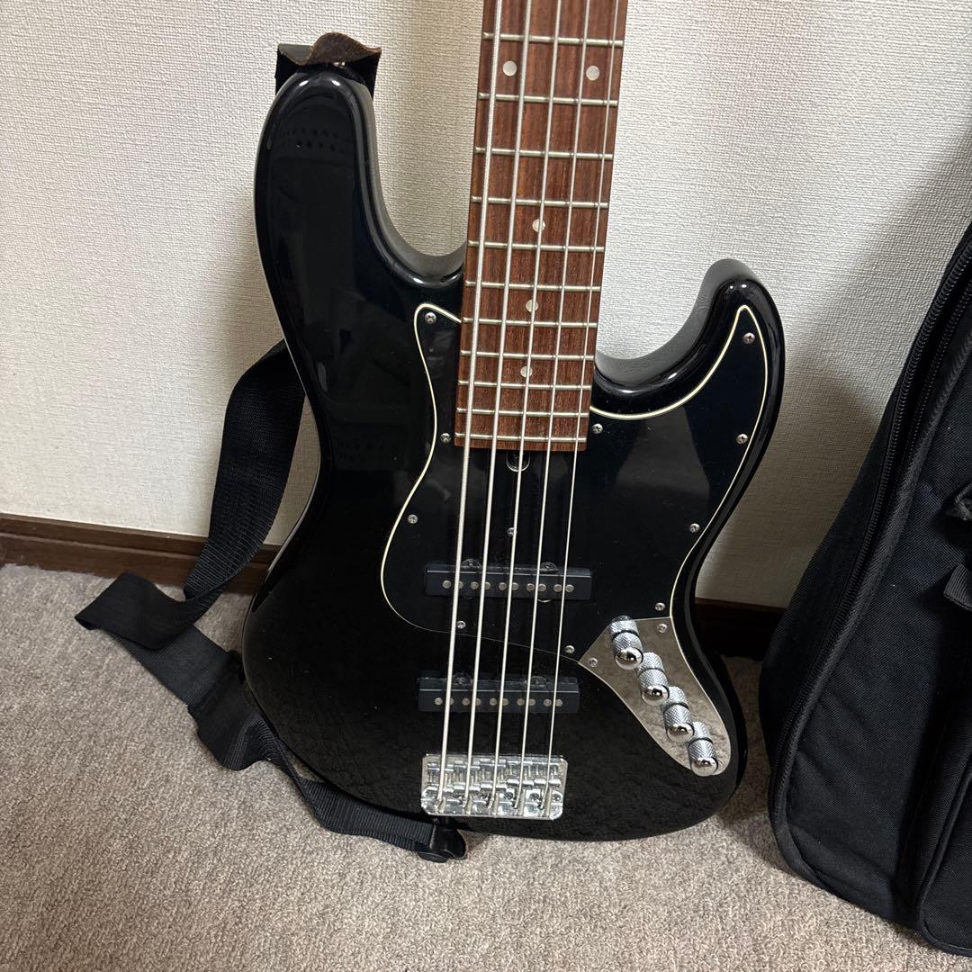 Bacchus Universe Series 5弦ベース WJB5系　ケース付