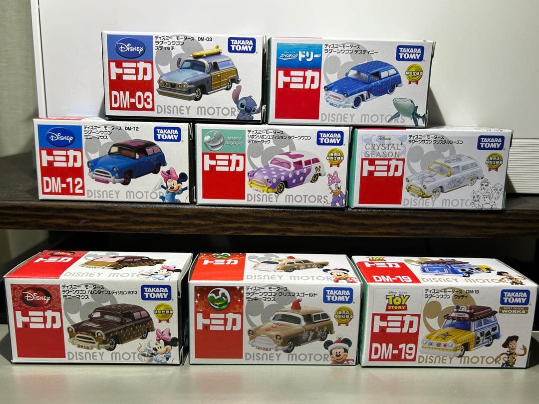 トミカ　ディズニーモータース　大量７５台セット　まとめて！！