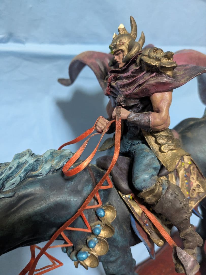 北斗の拳 ガレージキット ラオウ＆黒王号 海洋堂 フィギュア