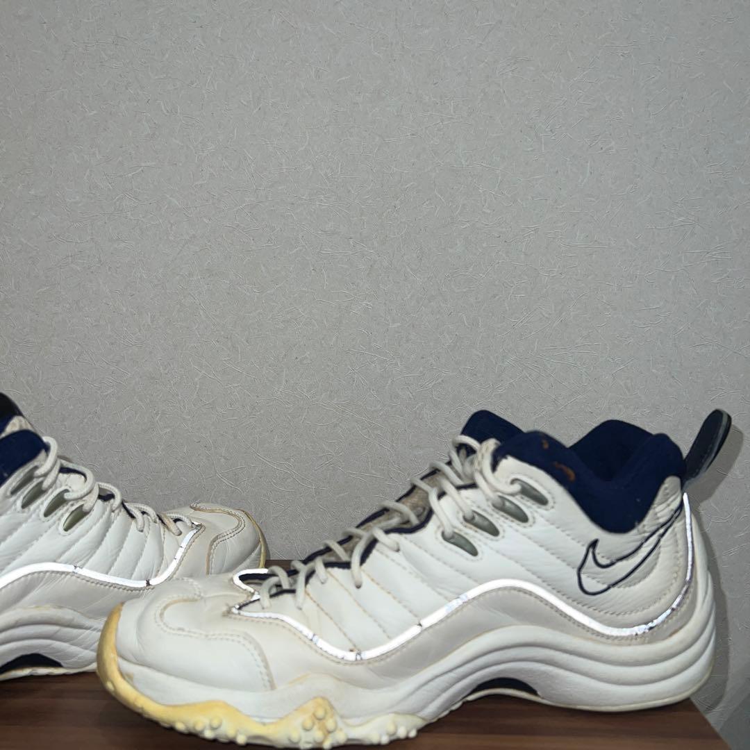 エアズームフライト５　田臥　能代工業　ホワイト／ネイビー