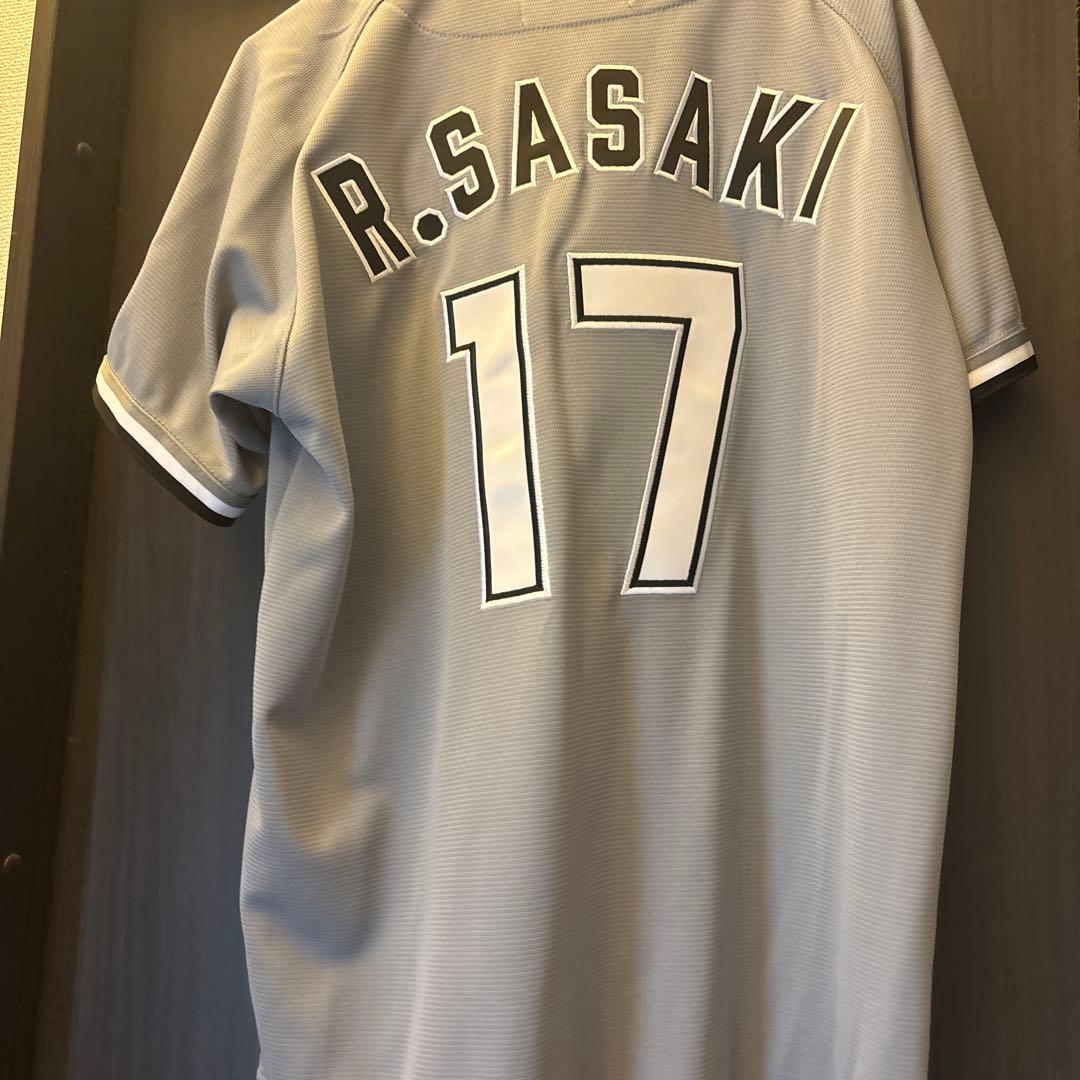 【美品】佐々木朗希 CLMユニフォーム 千葉ロッテマリーンズ　ドジャース