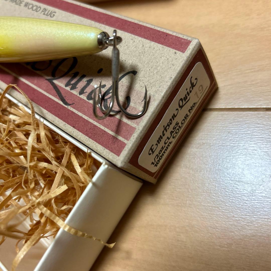 【希少】 ウッディベル エマーソンクイック ハンドメイドウッドプラグ 未使用品