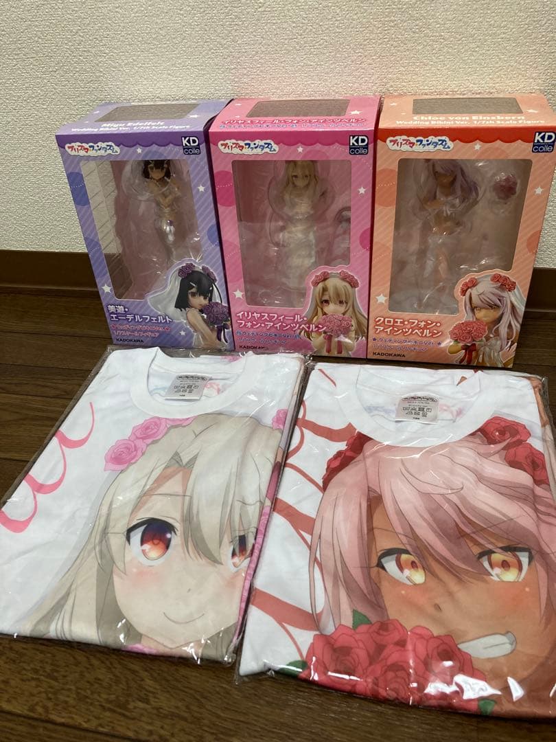 KDcolle イリヤ　美遊　クロ　ウェディングビキニフィギュアセット　特典付き