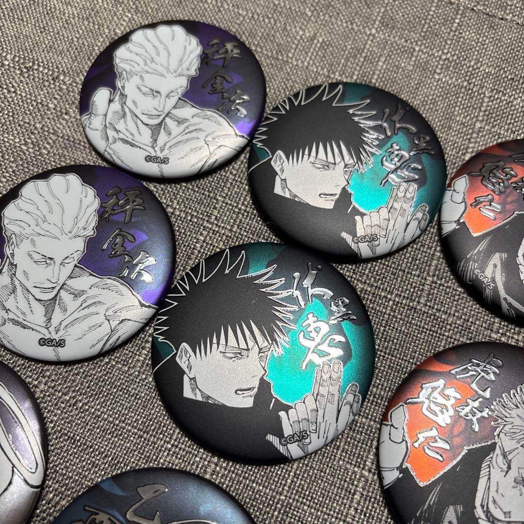 呪術廻戦 デコレクション缶バッチ 第1弾 まとめ売り