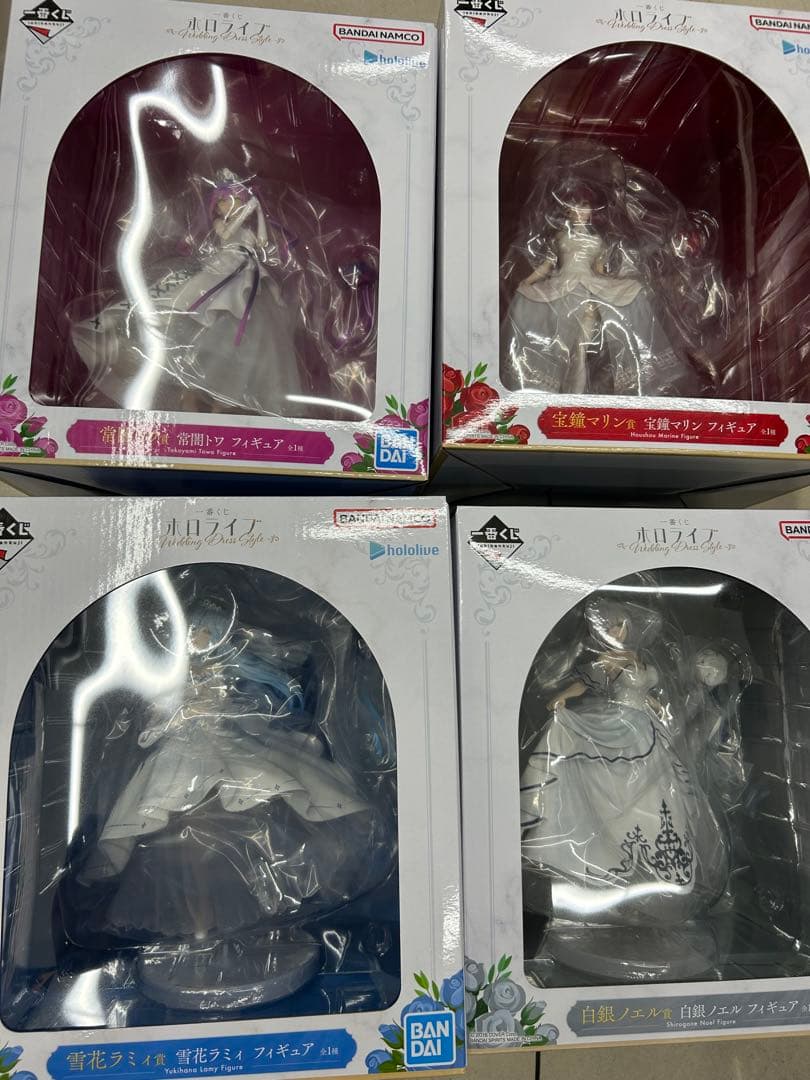 一番くじ　ホロライブ　Wedding Dress Style コンプリート　5点