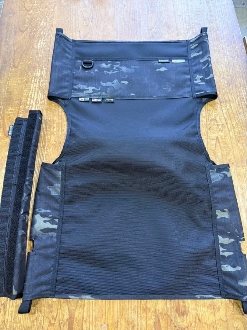 BALLISTICS 迷彩柄　カーミットチェア用　マイスターシート　カバー