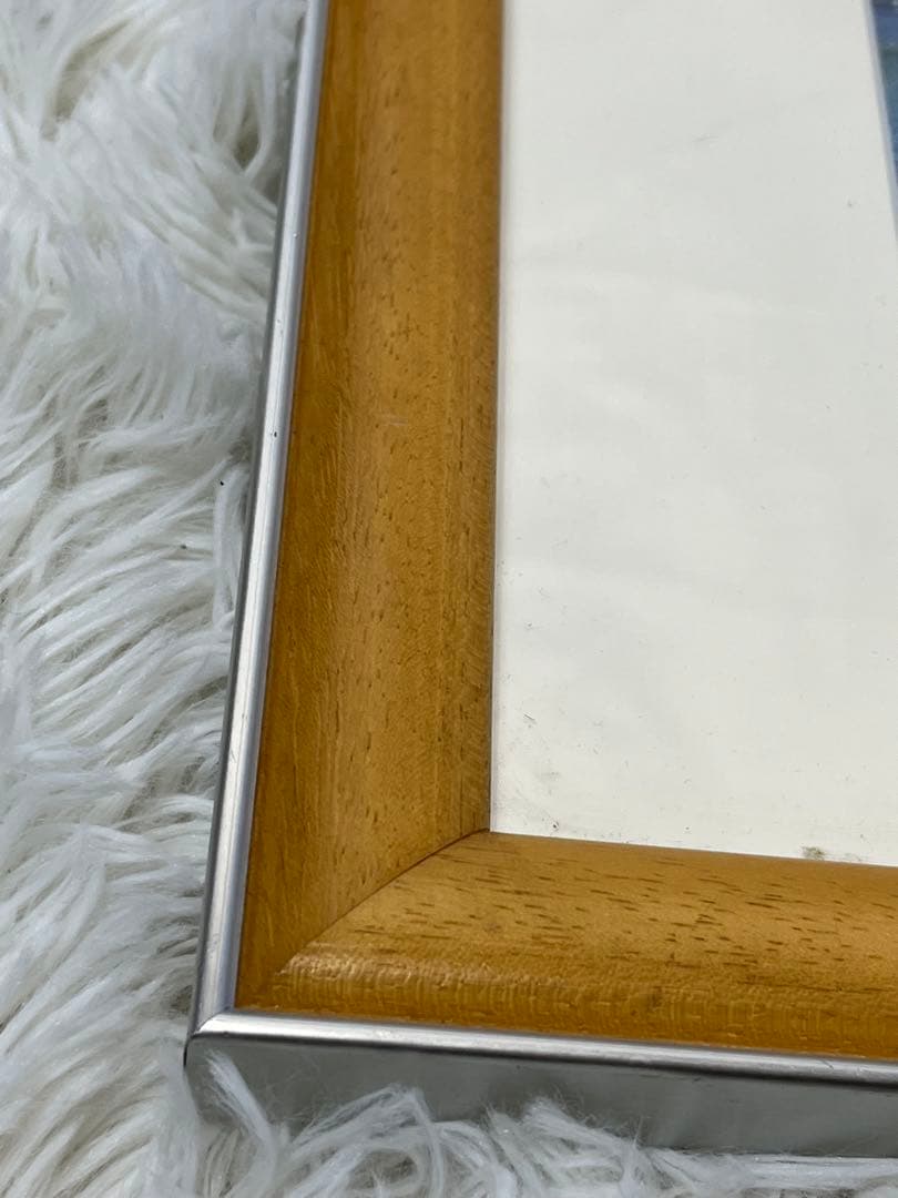 額入り85.0cm壁掛け アンドレ・ブーリエ 村の海岸 （印刷画） 1153