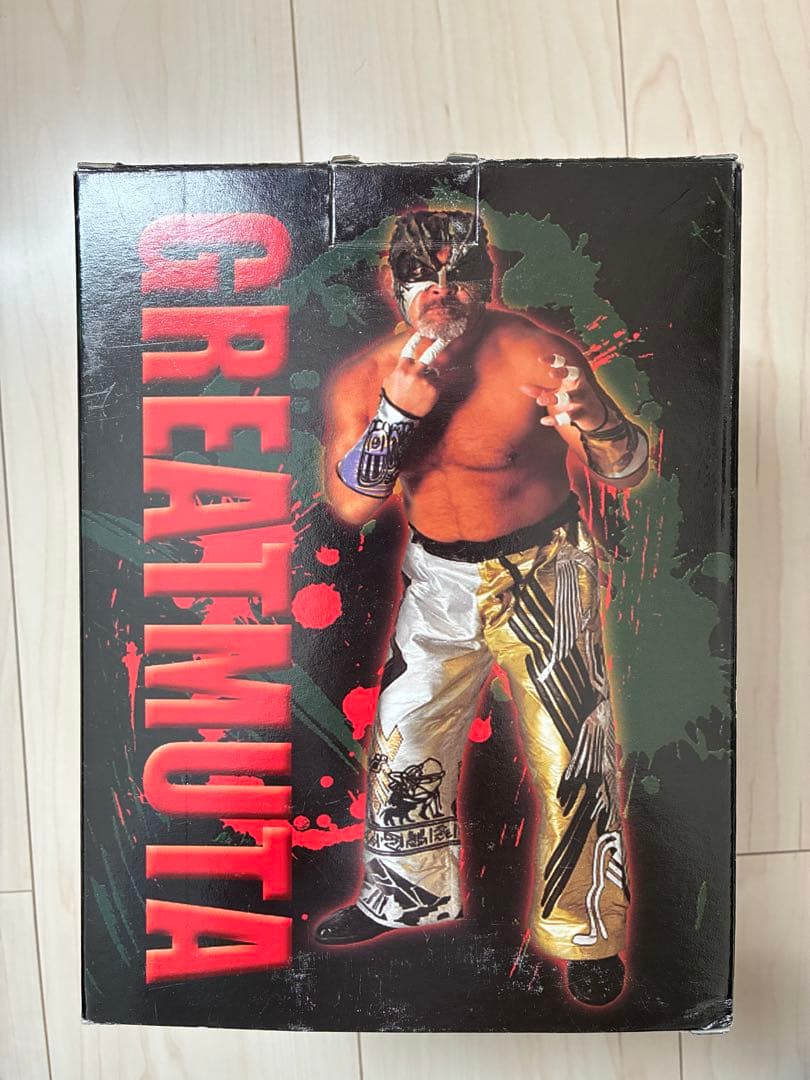 グレートムタ　胸像　直筆サインカード付き