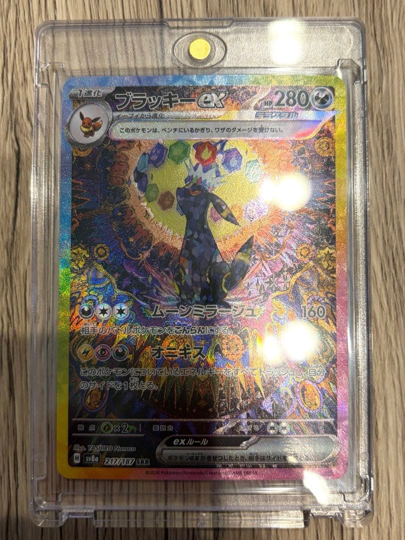 【即日発送❗️】ブラッキーex SAR テラスタルフェスex 217/187