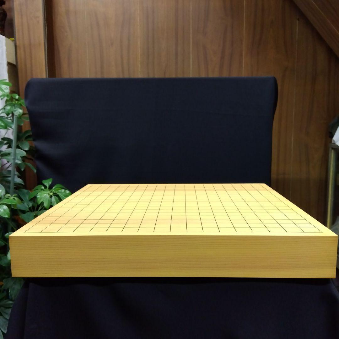 【新榧しんかや　２寸卓上碁盤　柾目】