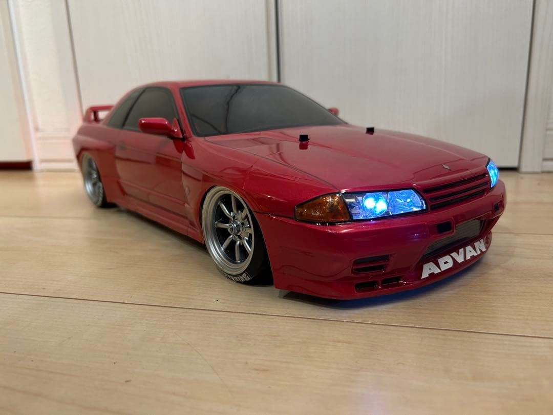 けん　RX7のボディなし　ドリフトラジコン　タミヤTT01D フルセット