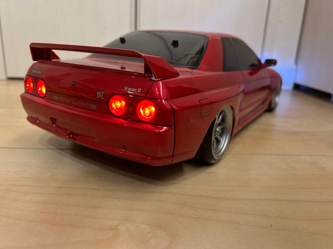 けん　RX7のボディなし　ドリフトラジコン　タミヤTT01D フルセット