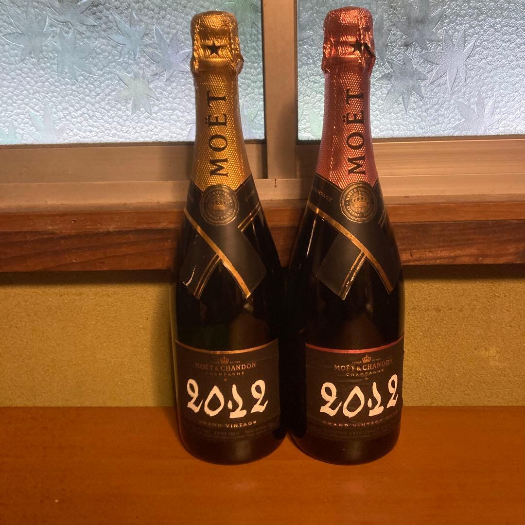 MOËT & CHANDON 2012 ヴィンテージ　ブリュット・ロゼ2本セット