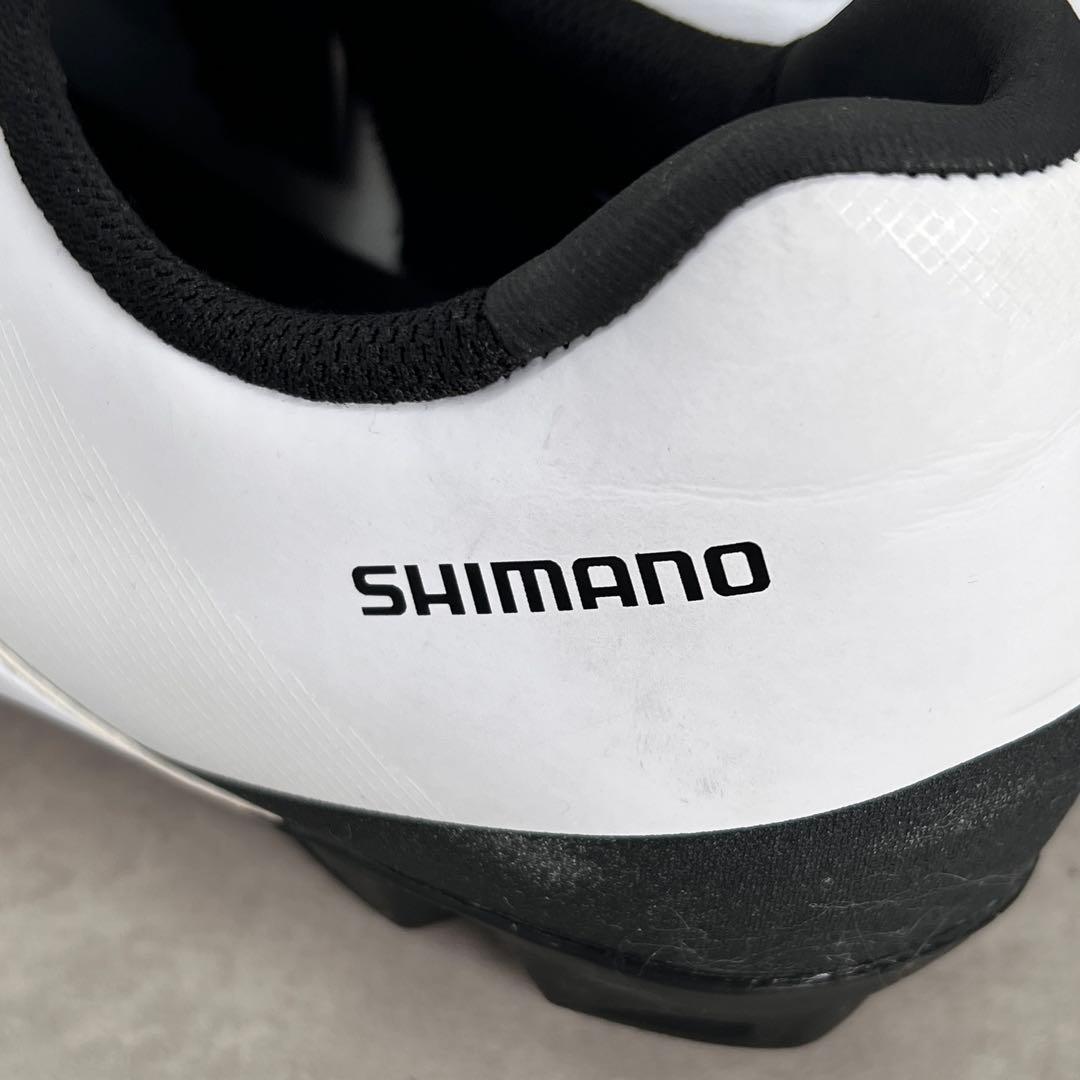 【美品】Shimano XC3 SH-XC300 ホワイト 43(27.2cm)