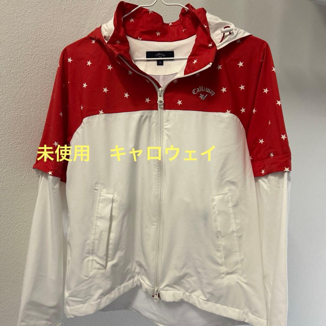 Callaway 星柄レインウェアセットアップ【未使用】