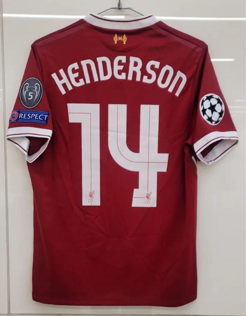 リバプール HENDERSON 14 ユニフォーム 2018CLファイナル