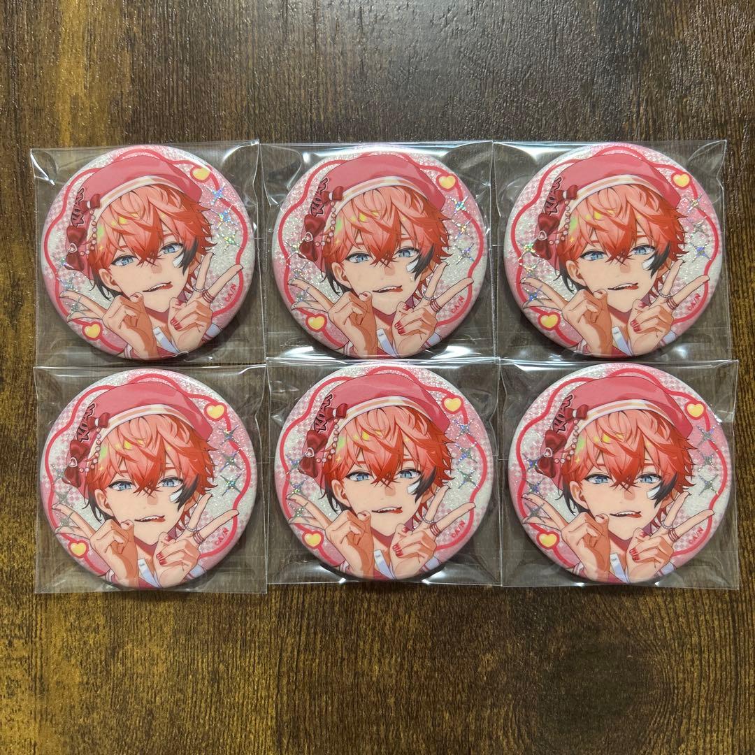 にじさんじ 赤城ウェン　ぎゃうるふ　缶バッジ