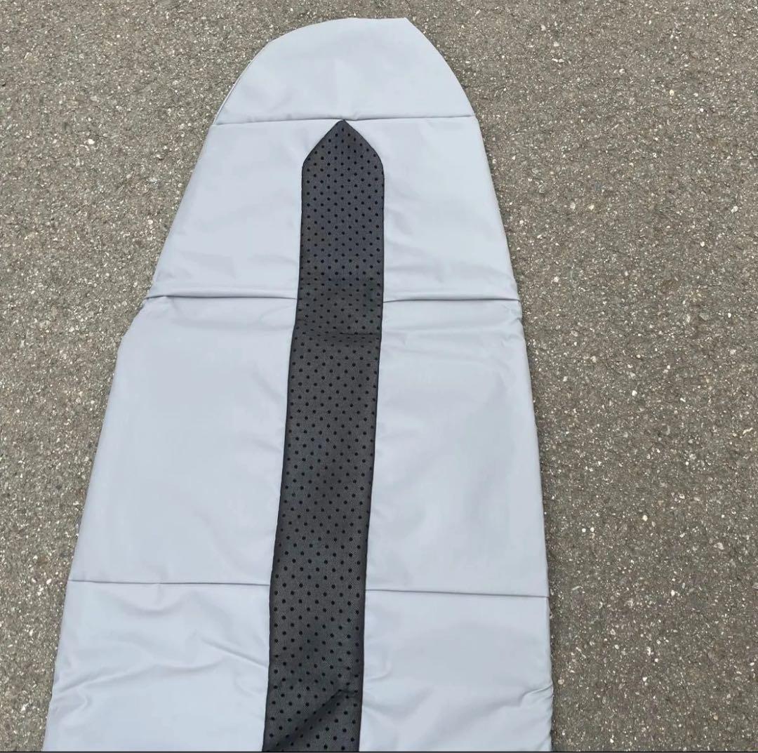 FCS DAY 3Dフィット サーフボードケース グレー