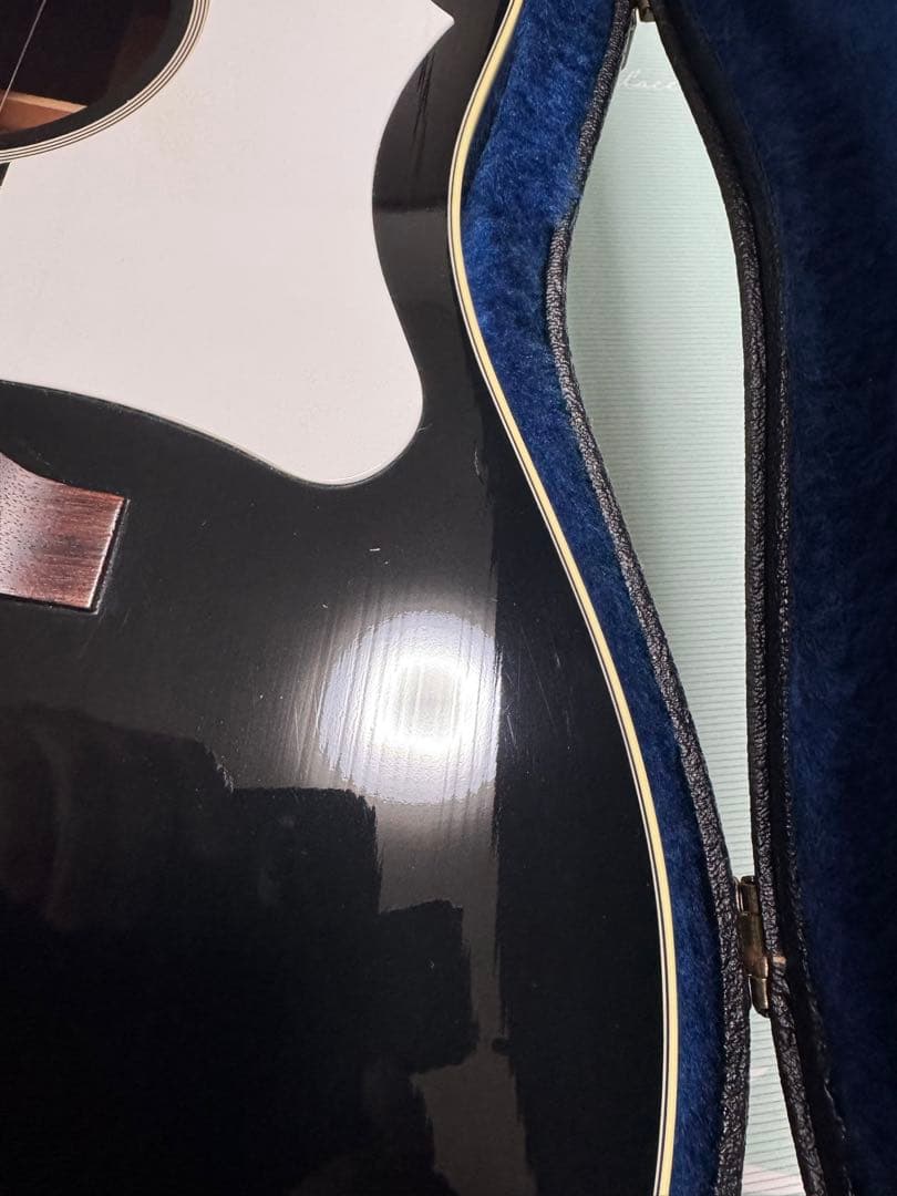 ギブソンJ45エボニーブラック‼️固定サドル‼️カスタムショップ製‼️