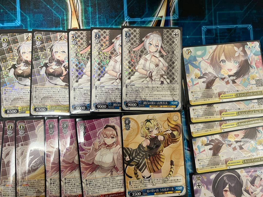 ヴァイスシュヴァルツ　あおぎり高校　ASMR軸デッキ(Lv.3魂子 4枚SR)