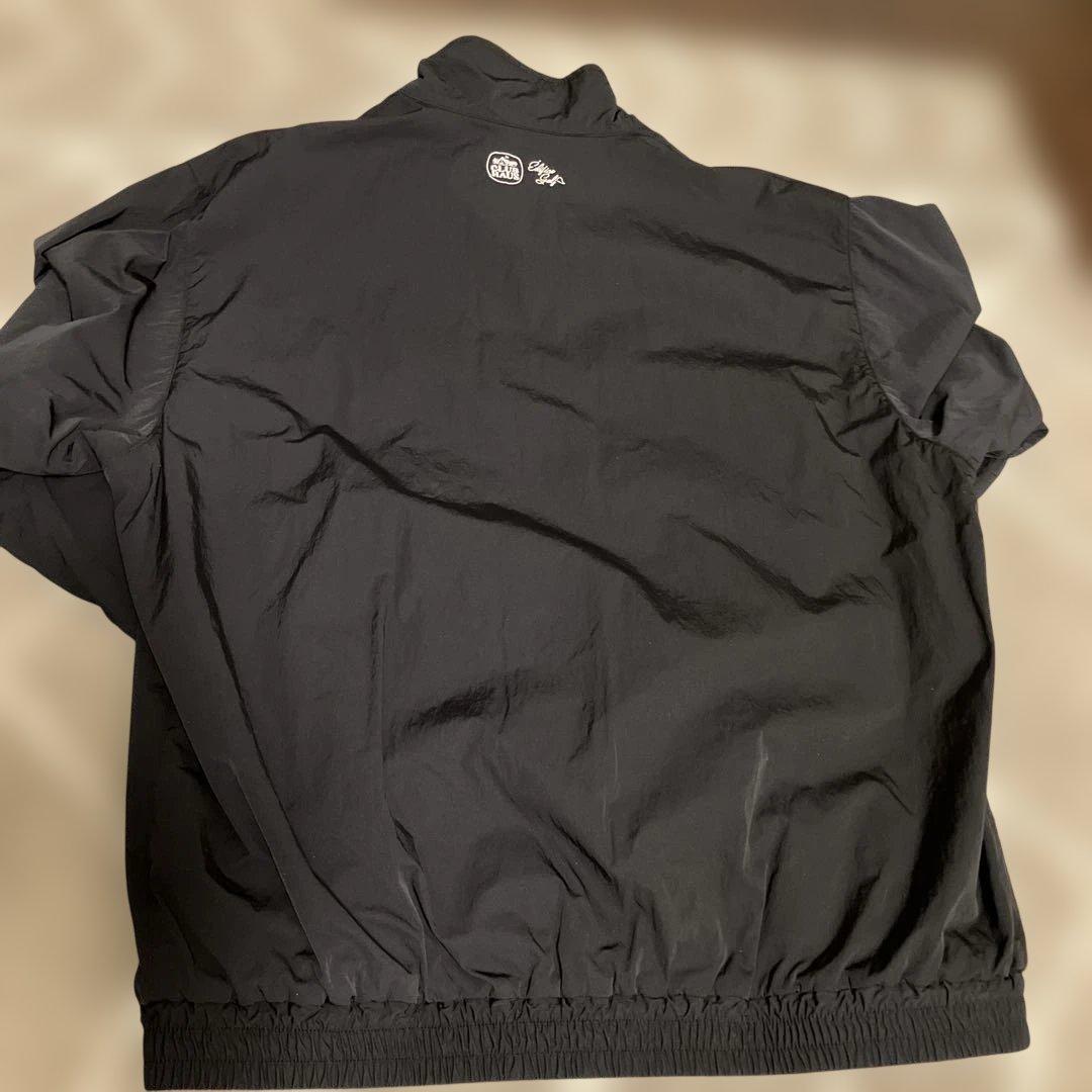 dynamic range 黒 ジップアップジャケット