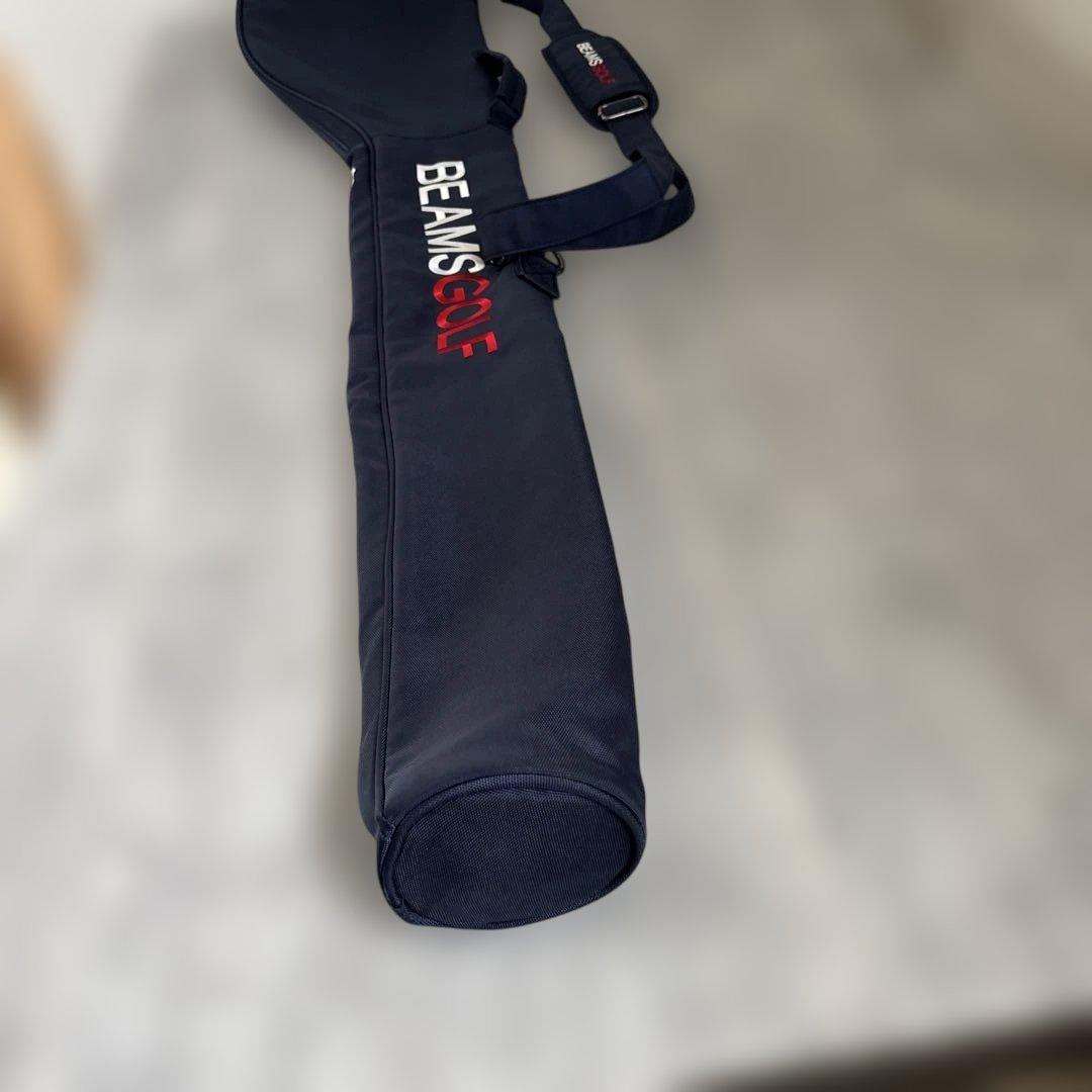 BEAMS GOLF ビームスゴルフ クラブケース カート刺繍　ネイビー系