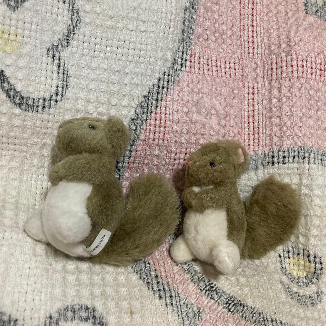 カバヤ　マスコット　6コセット　中古品　ハムスター＆ウサギ＆リス　バラ売り不可