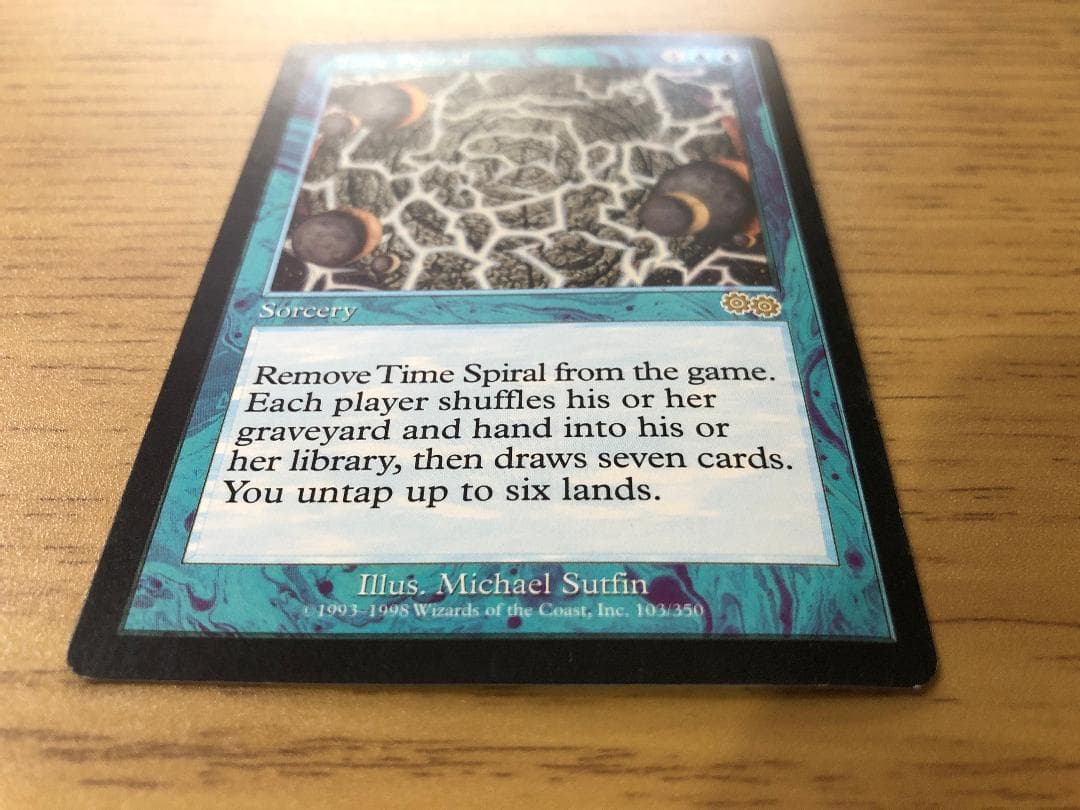 時のらせん/Time Spiral 英語版1枚 USG MTG