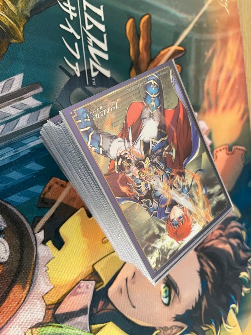 【ファイアーエムブレム サイファ】エイリーク/ベレスデッキ　紫茶色