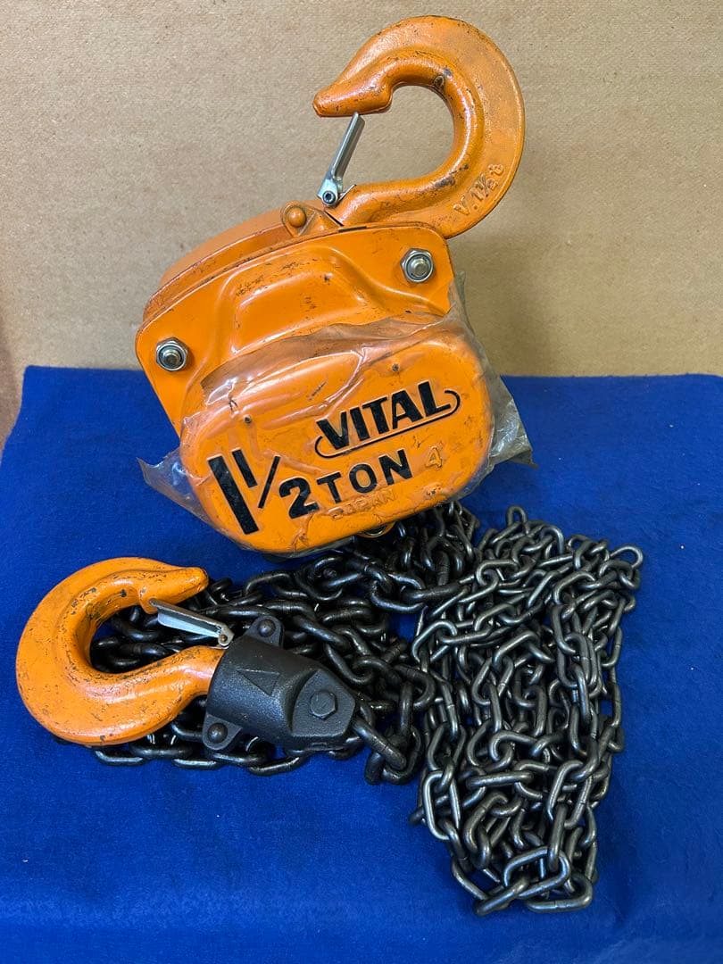[346-3]バイタル チェーンブロック 強力型 　VH型 1.5t