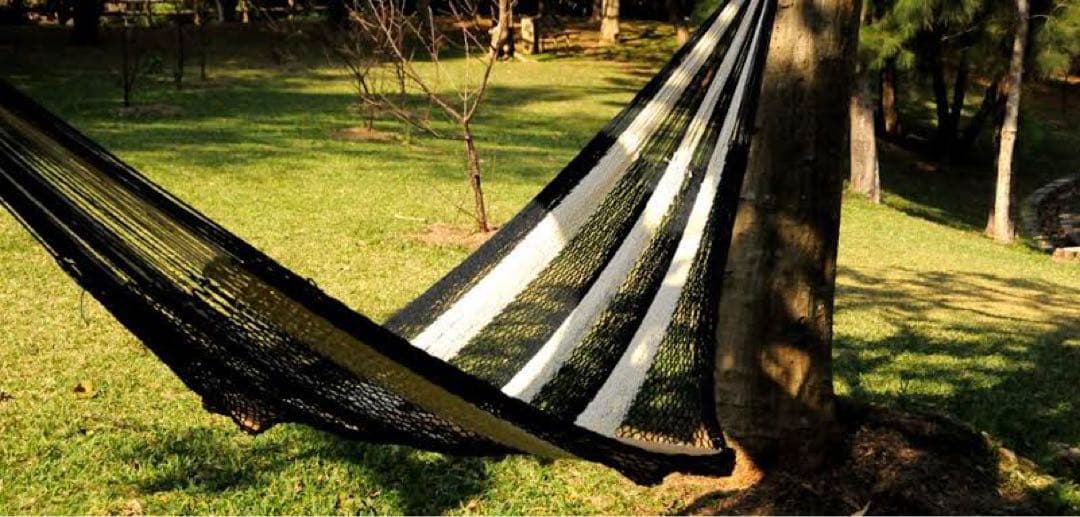 はぎ様　新品　ムラブリハンモック　スタンダード　ブラックアンドホワイト