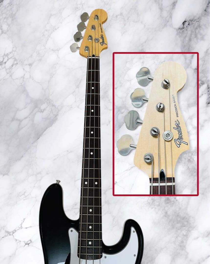 (美品) Fender Japan Precision Bass ブラック色
