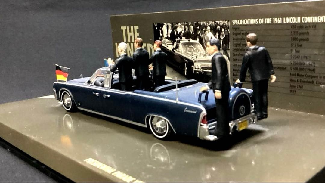 1/43 ケネディ大統領 ★ リンカーンコンチネンタル ベルリン1963パレード