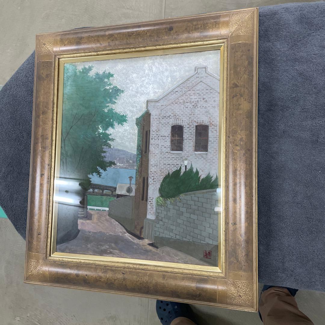 送料込み　水谷興志　日本画