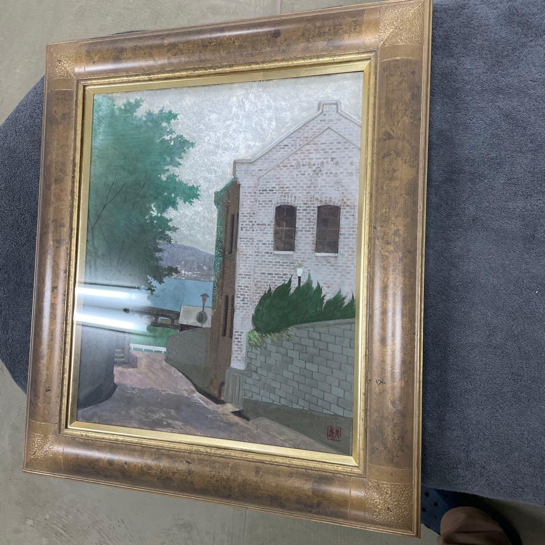 送料込み　水谷興志　日本画