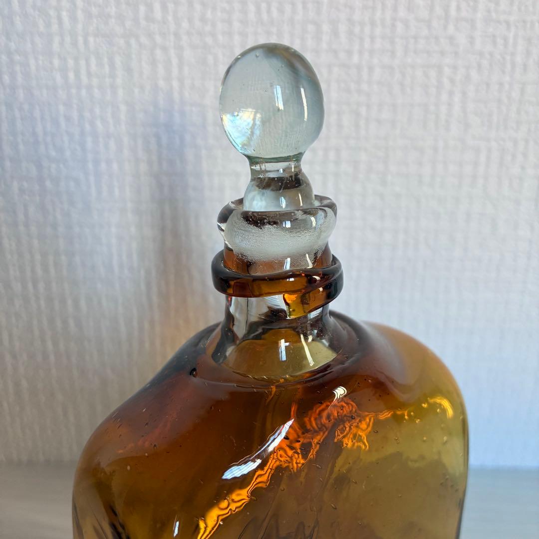 【倉敷ガラス】小谷眞三 ウイスキーボトル3点