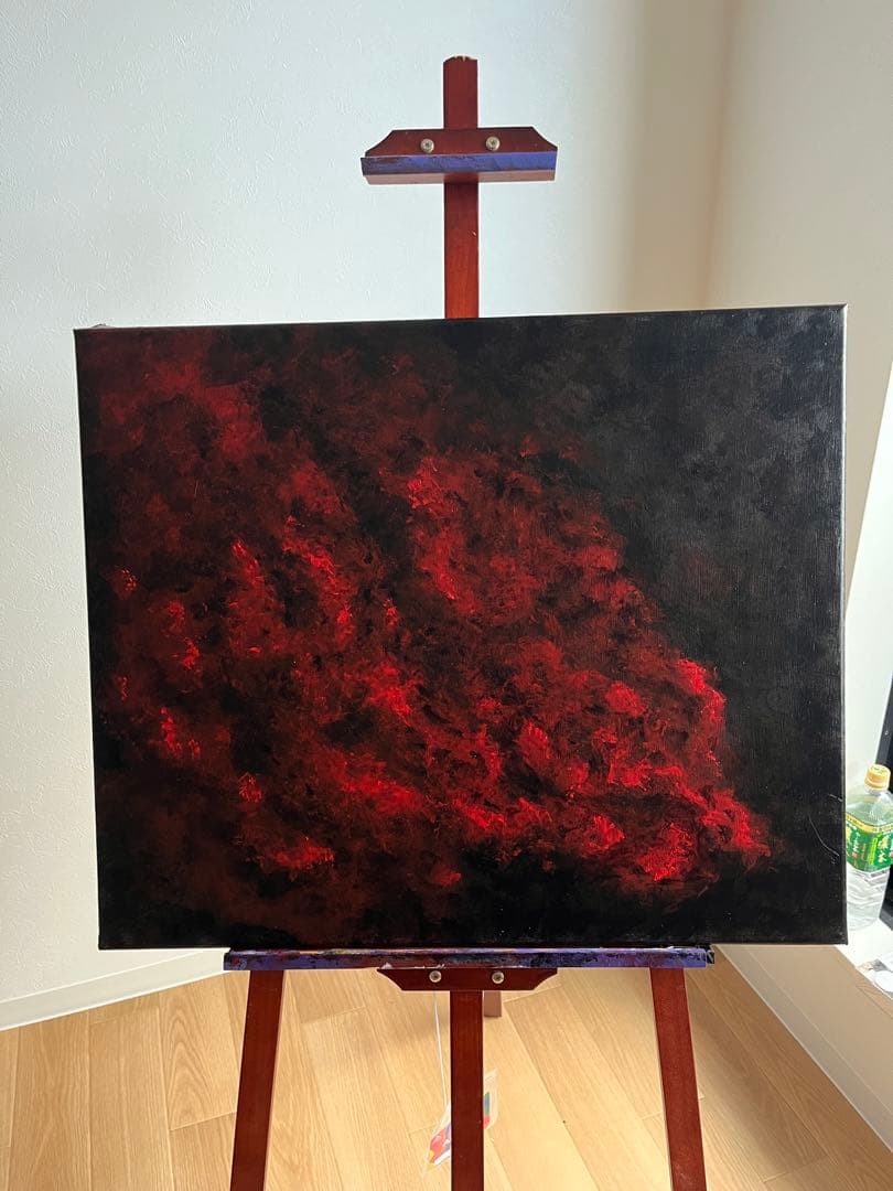 【原画】アクリル抽象画 「taking over」 F20号