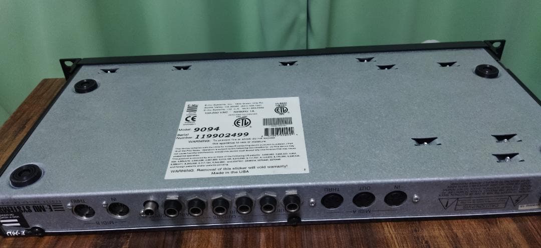 E-MU Proteus2000 　オーケストラ音色ROM2枚増設