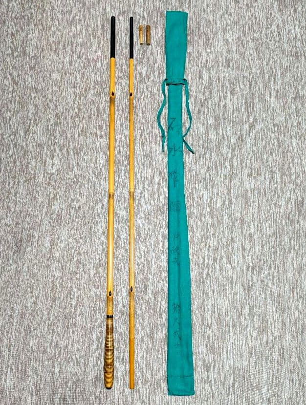 【石水作】中硬式　10尺2寸　竹製ヘラブナ竿