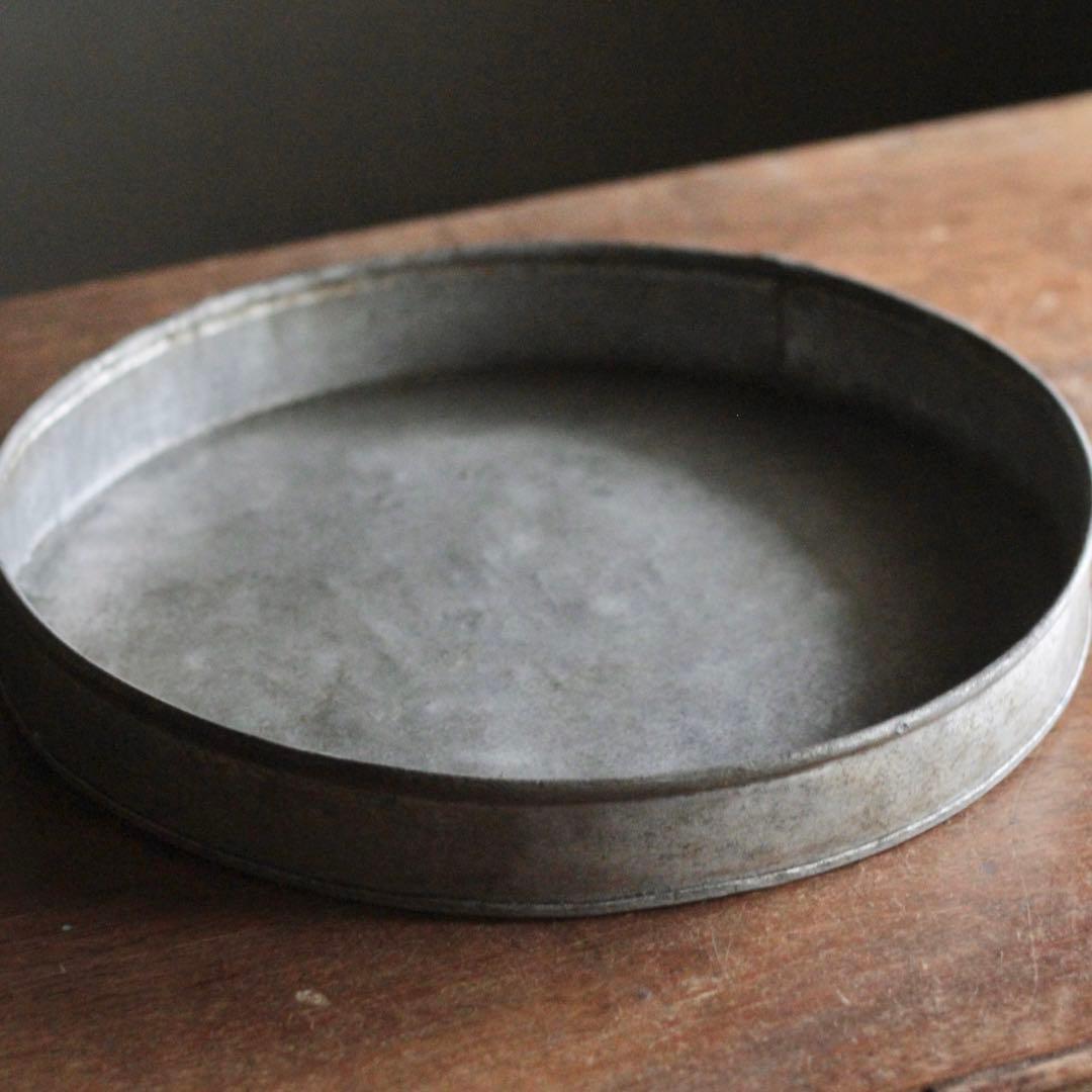 アルミ トレイ トレー 盆 古道具 アンティーク ブロカント オブジェ