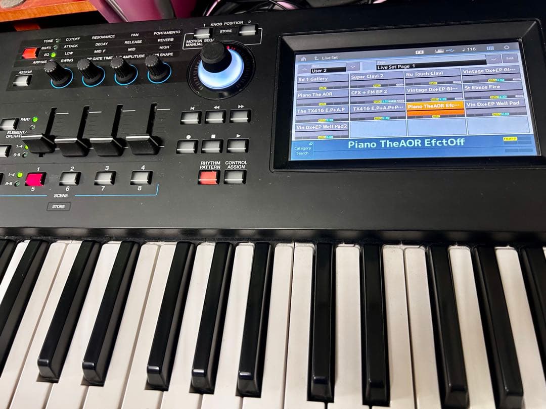 Yamaha MODX7 76鍵 シンセサイザー