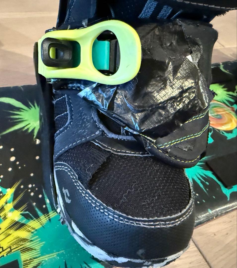 K2 スノーボード バインディング ブーツセット17.5cm 4-5歳児