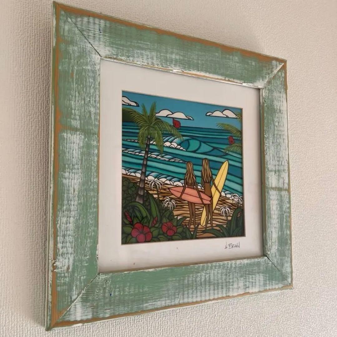 ヘザーブラウン　アート 絵画