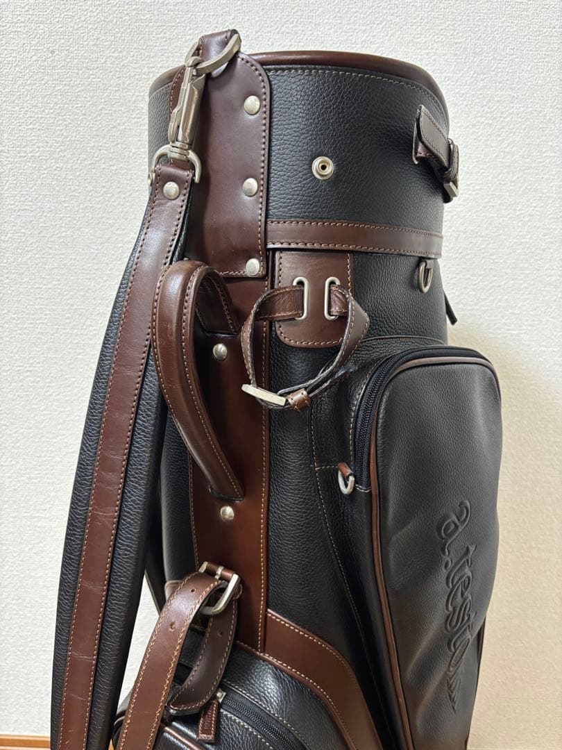 高級美品 30万 テストーニ testoni 9.5型 キャディバッグ