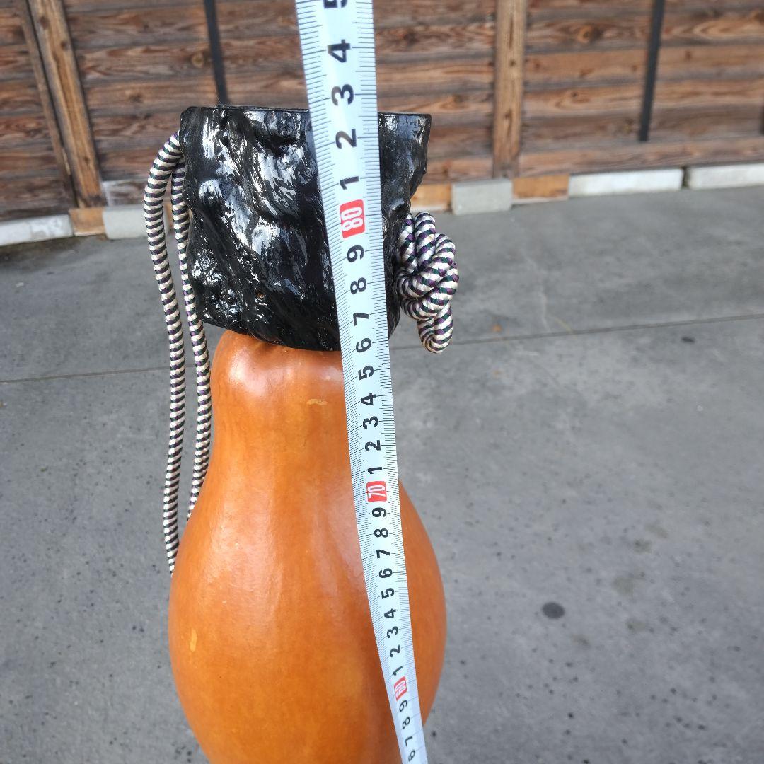 瓢箪、木彫、工芸品、アート、縁起物、正月、インテリア、置物、骨董、伝統工芸品