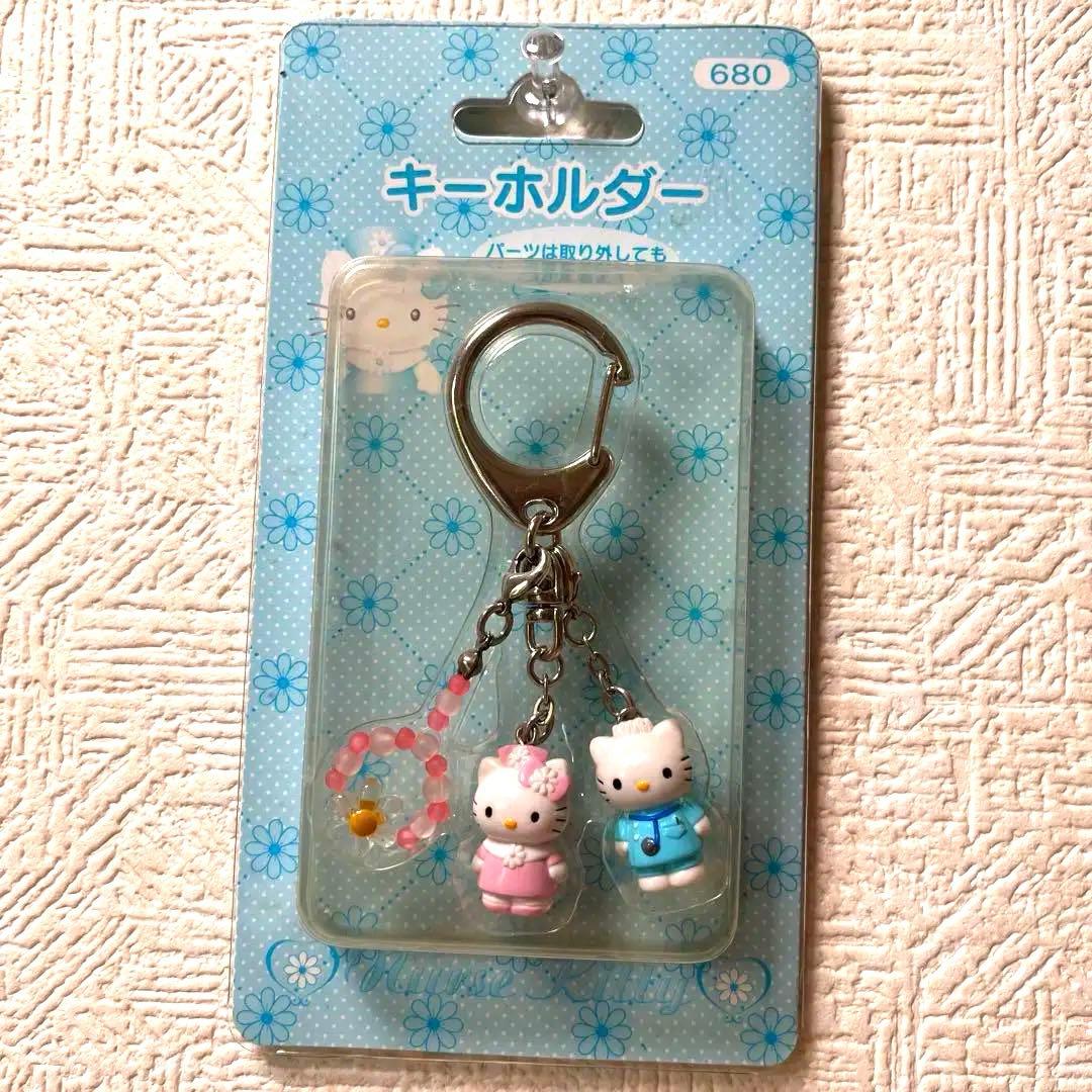 レア‼️ハローキティ ダニエル ナース ドクターキーホルダー ストラップ カップル