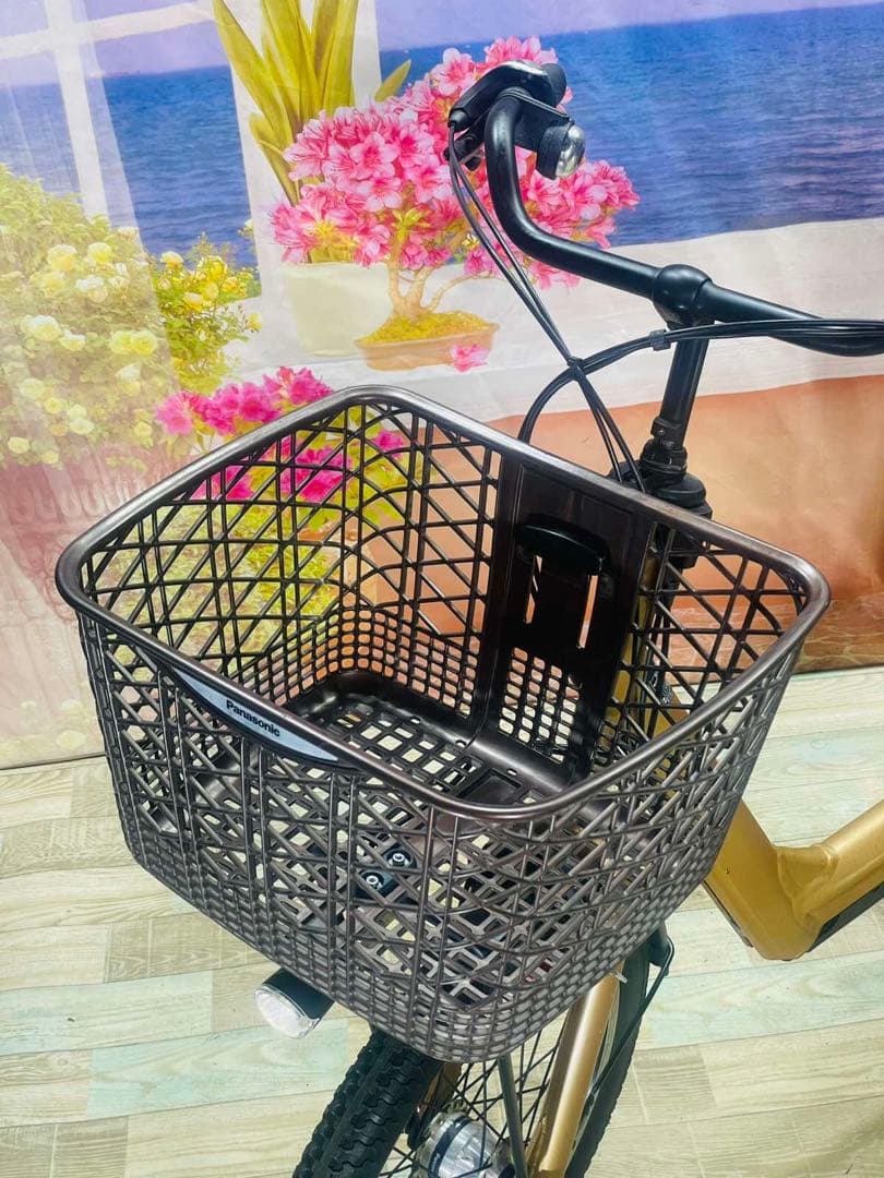 ギュットアニーズ⭐️13AH！パナソニック子供乗せ電動アシスト自転車Y3262