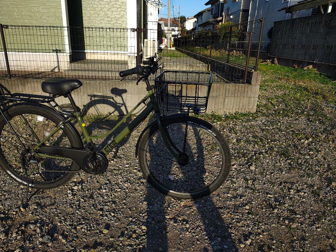 27インチのシティサイクルです。 購入してから約5ヶ月で